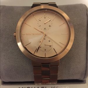 Michael Kors Garner Rose Gold Watch, MK-6409